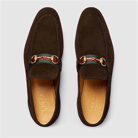 mens gucci horsebit loafers suede|Gucci harald horsebit platform loafer.